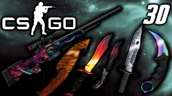 Animated 3D CS:GO PvP Texture Pack