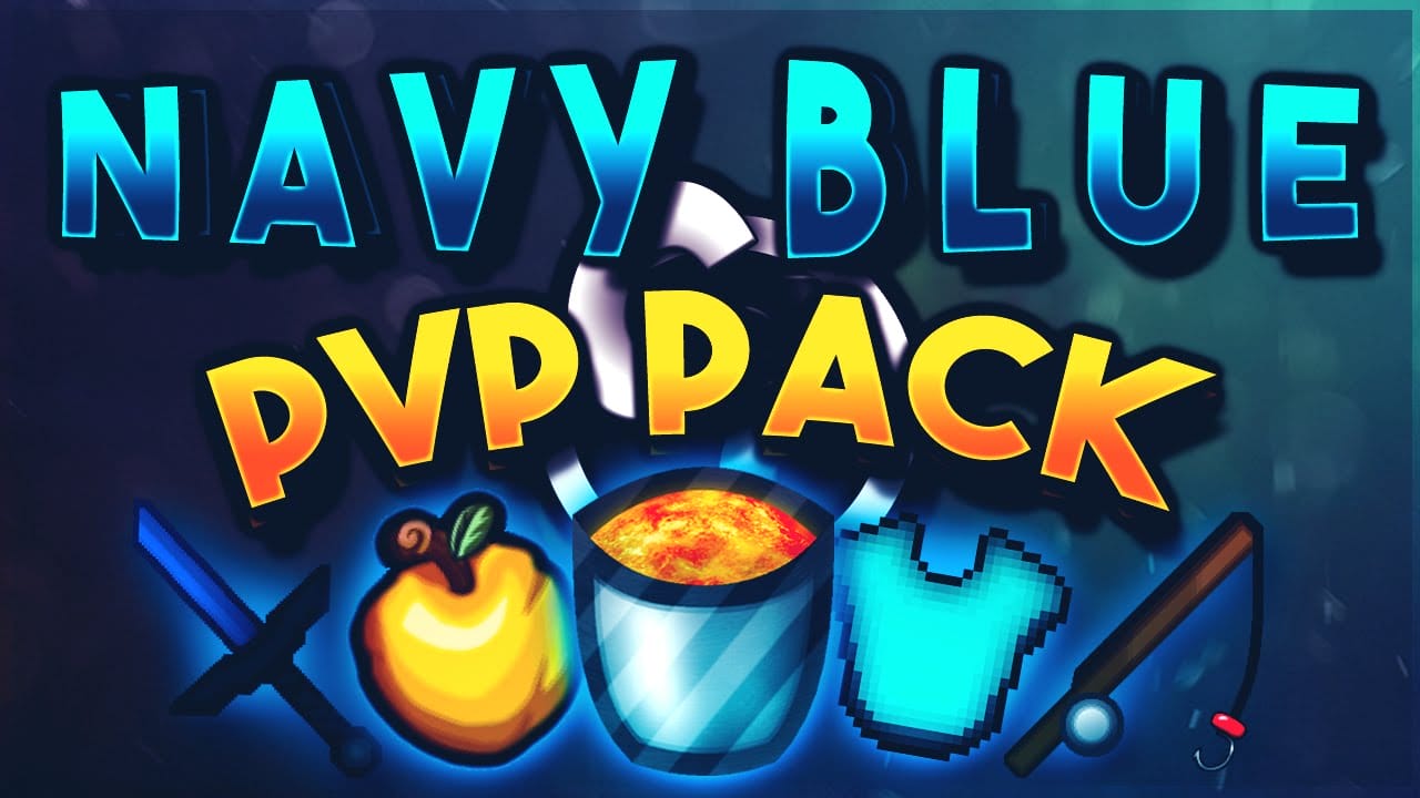 UHC PvP Texture Pack Navy Blue