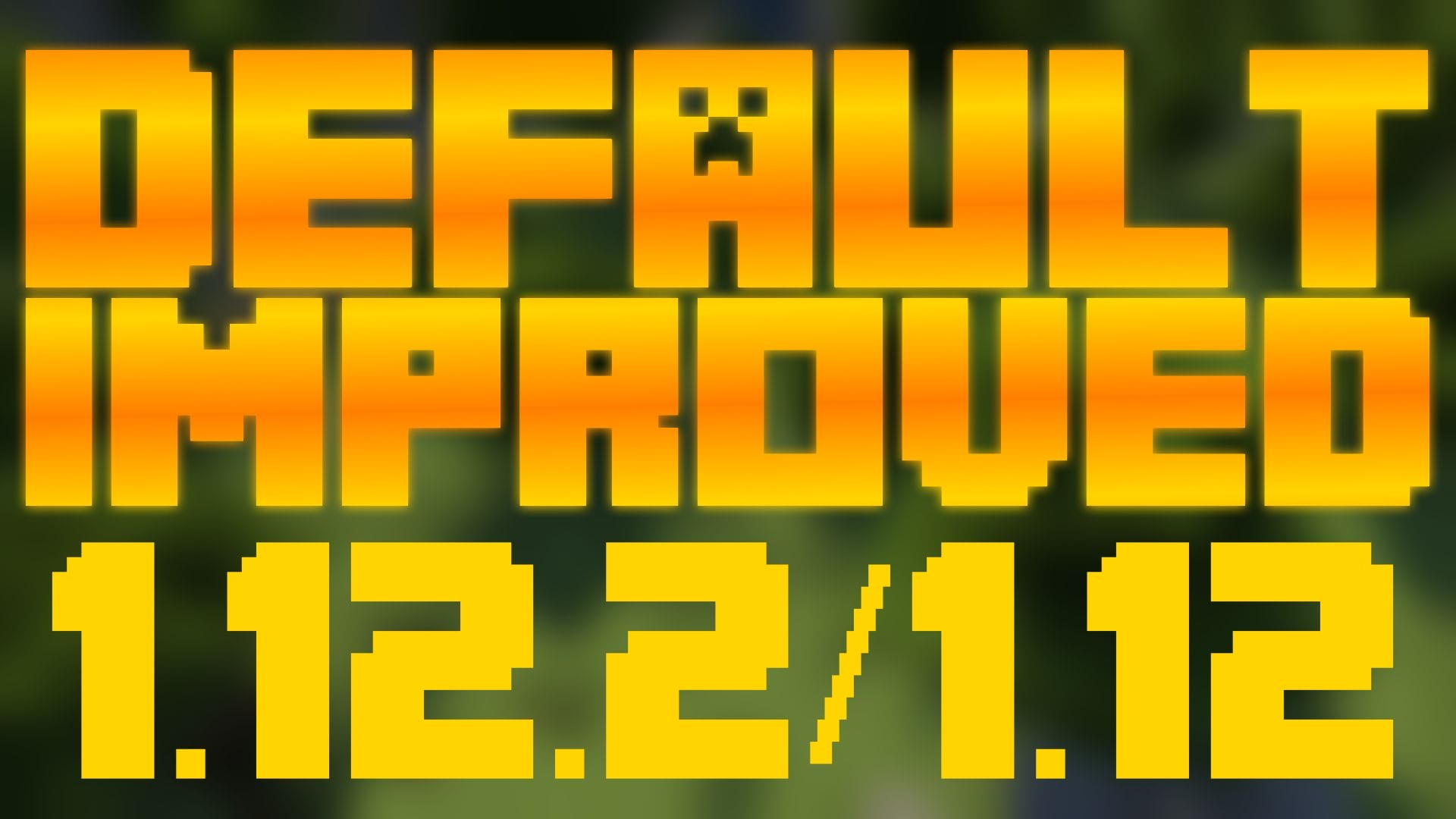 Default Improved Resource Pack 1.12.2 for Minecraft 1.12.2, 1.12, 1.11.2, 1.11