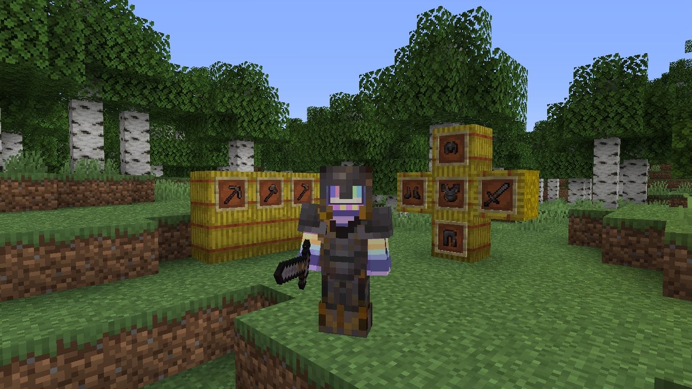 Animated Gold Veins 1.16 with Netherite Equipment (snapshot) - 3