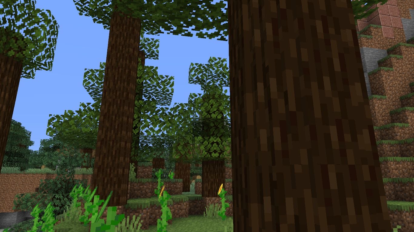 Round Trees 1.16 - Minecraft Texture Pack - 1
