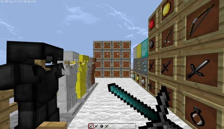 Raven 32x revamp 1.8.9 PvP Texture Pack for Minecraft