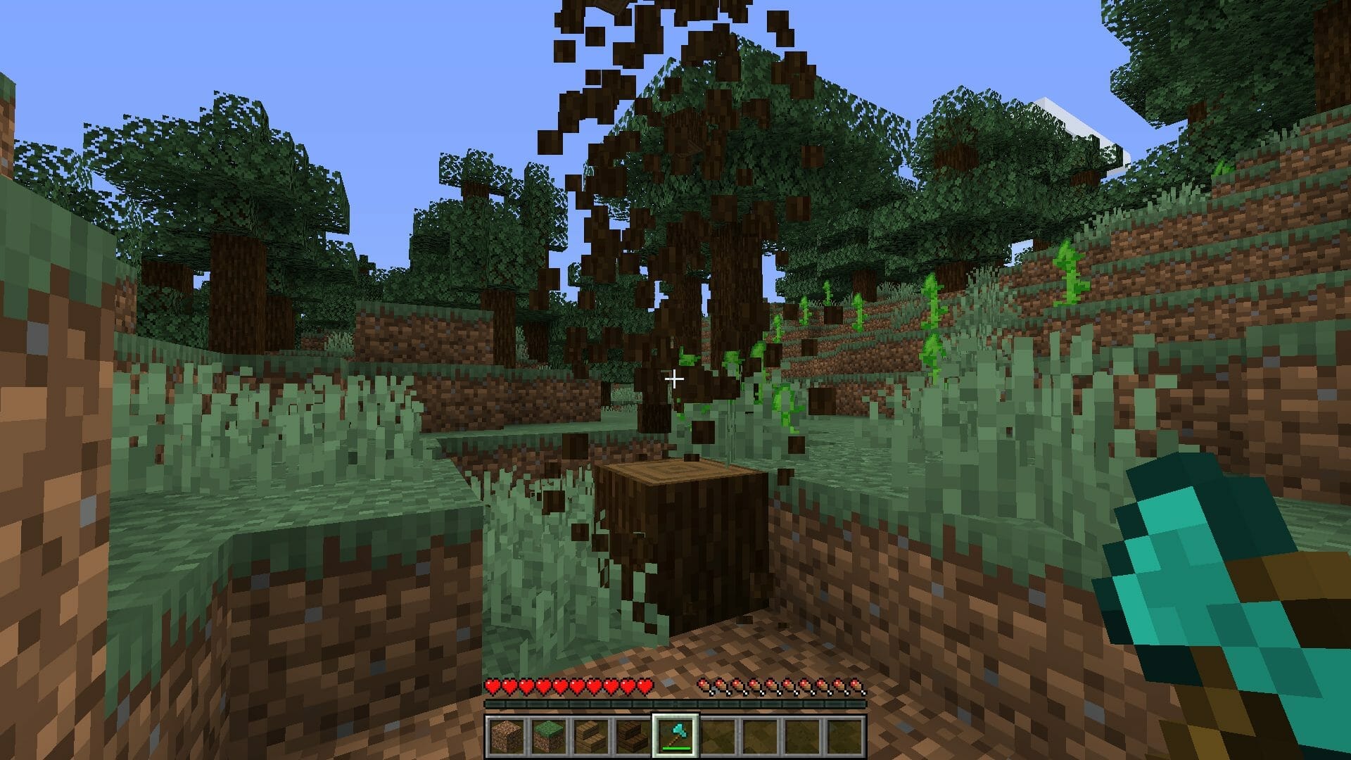 TreeCapitator 1.16.1 Alternative - Timber Datapack 1.16.1 - 1