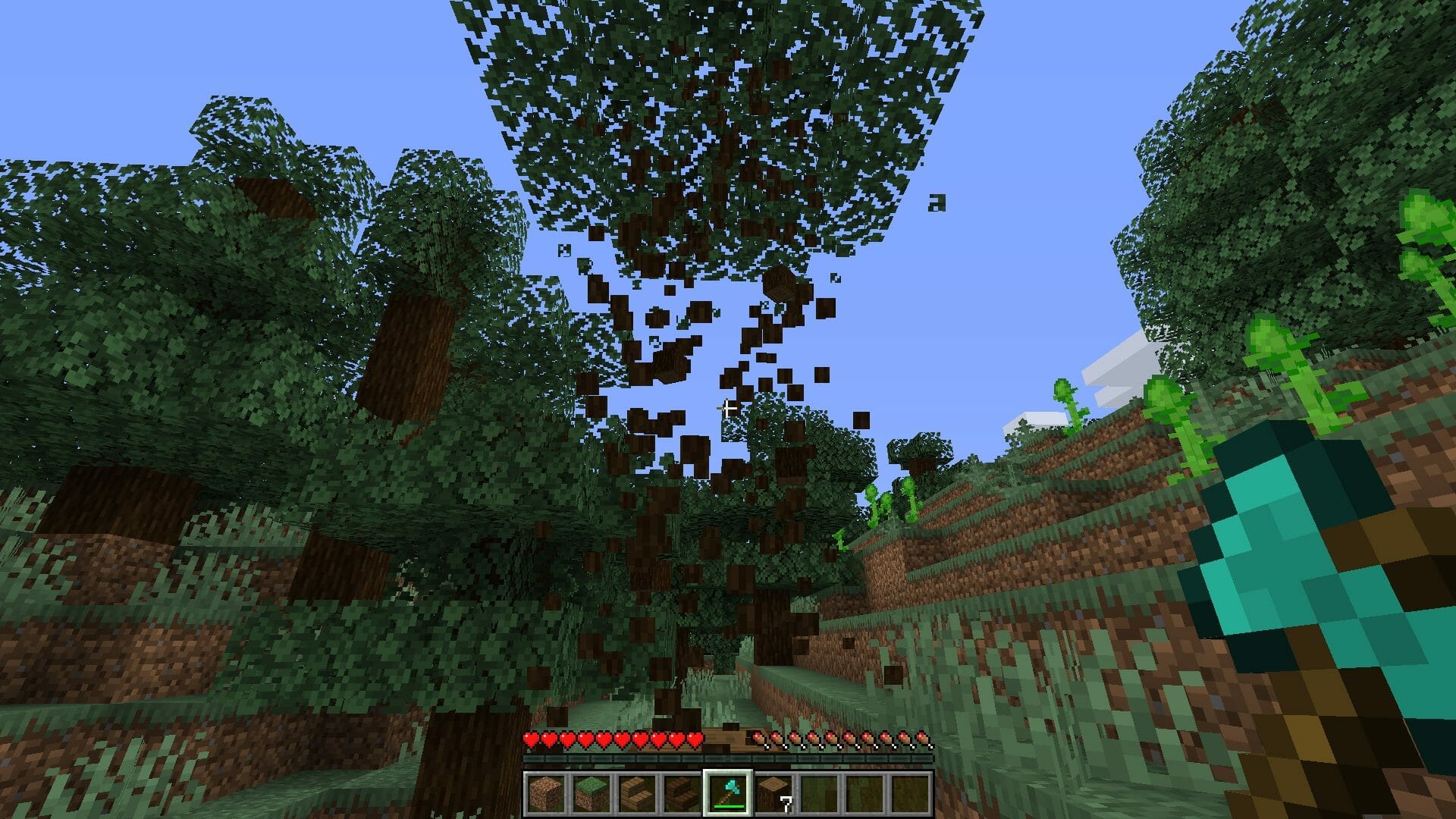 TreeCapitator 1.16.1 Alternative - Timber Datapack 1.16.1 - 1