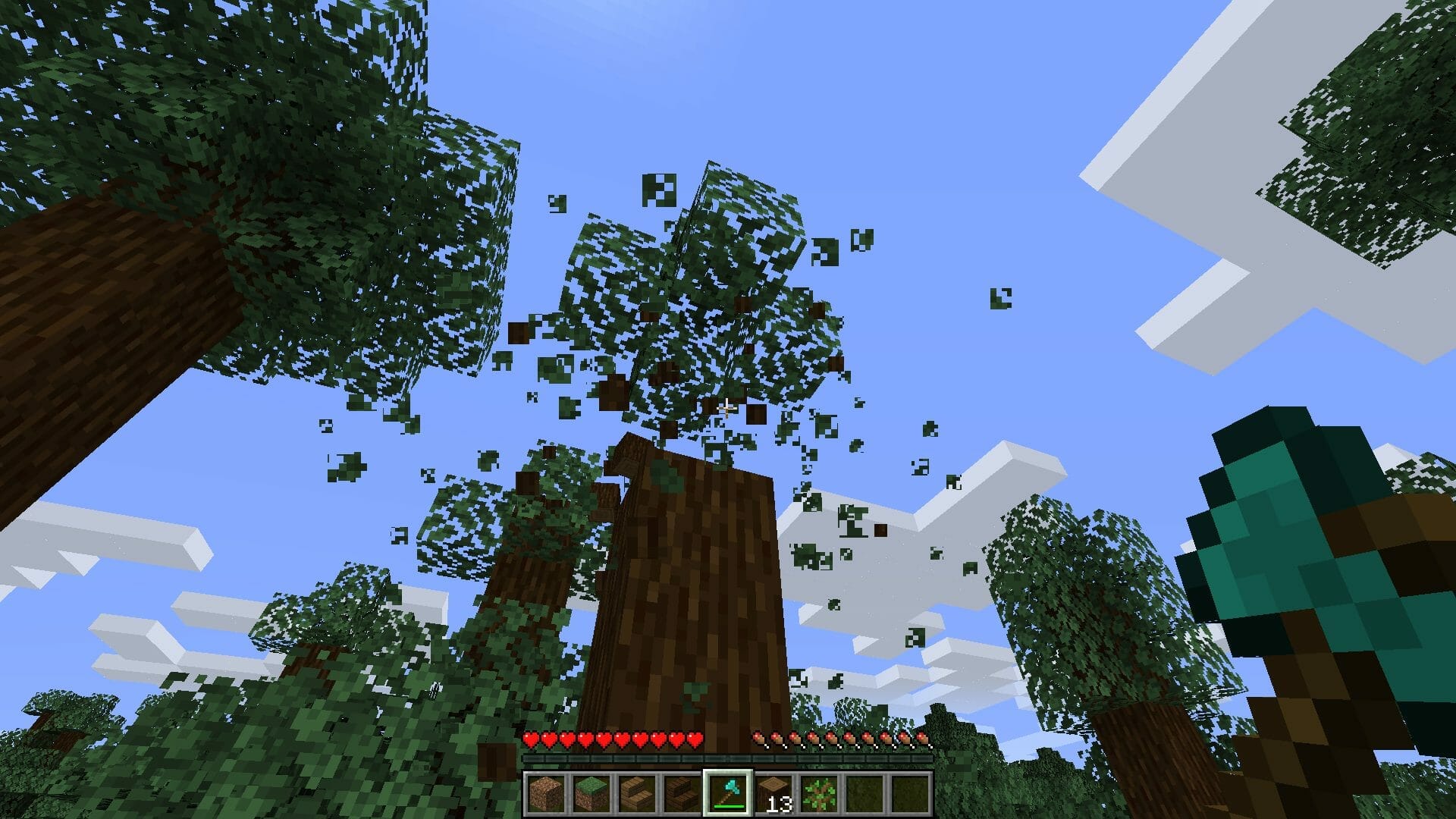 TreeCapitator 1.16.1 Alternative - Timber Datapack 1.16.1 - 1