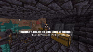 Jhnathan's Diamond and Gold Netherite