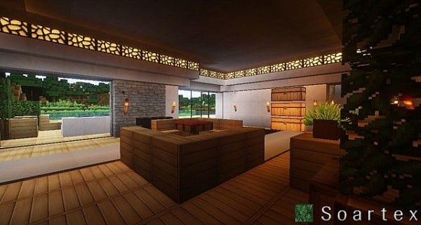 Soartex Fanever Resource Pack: Inside House