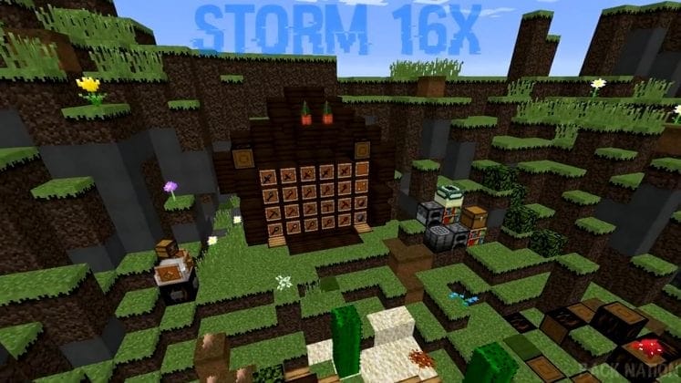 UHC PvP Texture Pack Storm 16x for Minecraft 1.11, 1.10, 1