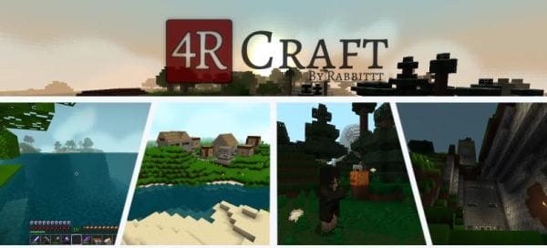4R Craft Resource Pack 1.12.2 4R Craft Resource Pack 1.12.2