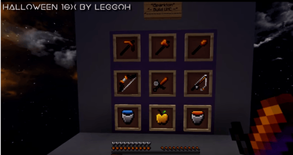 Halloween PvP Texture Pack 1.8 [16x] by Leggoh