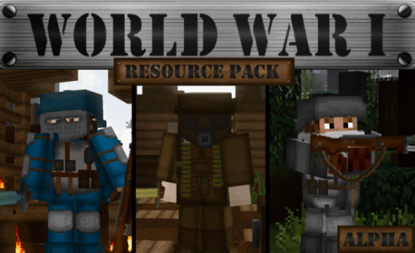 Top 10 Minecraft 1.14 Texture Packs - World War I PvP Texture Pack