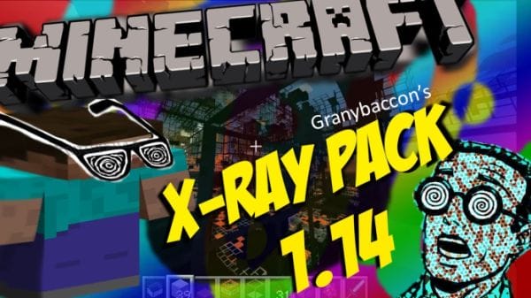 Top 5 Minecraft Xray Texture Packs 1.14.X 2019 Downloads - Xray Pack by Granybaccon 1.14.4