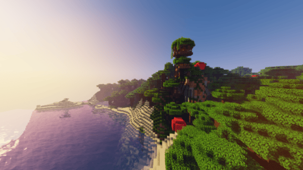 Forced to wrong size: 678x381, natural is 1366x768! Sildurs Vibrant Shaders 1.14.4 - 3
