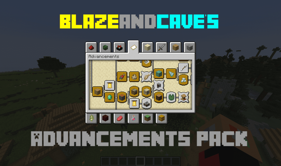 Blazeandcave s advancements pack