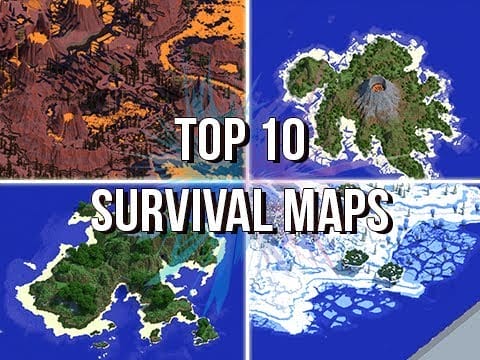 Top 10 Minecraft Survival Maps - 1