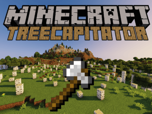 Treecapitator 1 14 4 Minecraft Mod Lets You Cut Down Trees Instantly