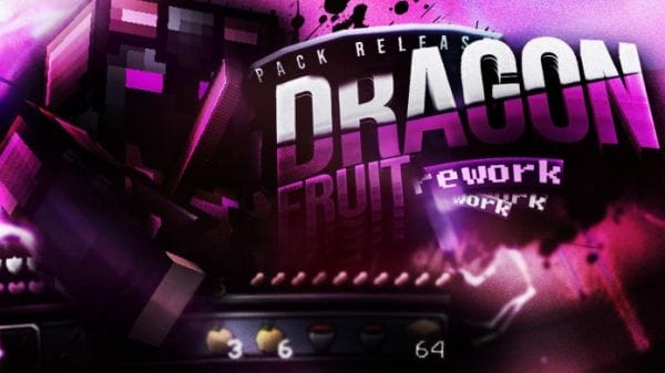 Dragonfruit 128x Rework Release Dragonfruit 128x Rework Release 1.8 / 1.8.9