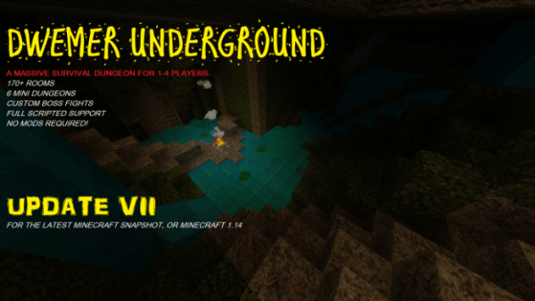 Dwemer Underground - Minecraft Dungeon - main