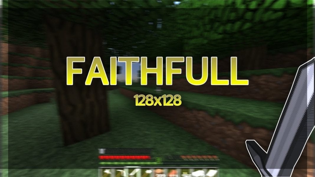 Faithful Canvas 128x 1 14 4 Best Minecraft Texture Packs   Faithful Canvas 128x 1.14.4 1068x601 