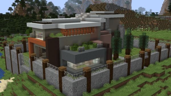 Minecraft House - Small Modern House 1