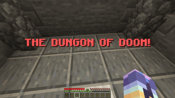 The Dungeon of Doom - Minecraft Dungeon - 1 The Dungeon of Doom - Minecraft Dungeon - 1