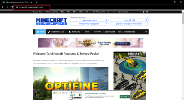How to Download From Minecraft-resourcepacks - 1