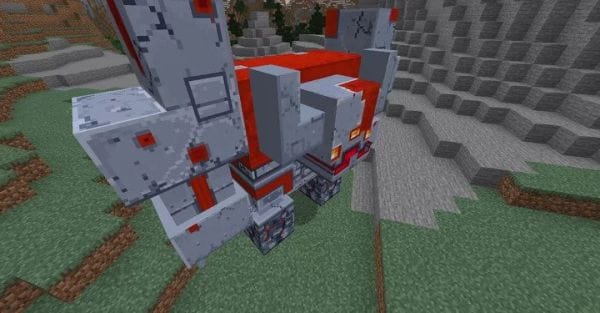 Redstone Monster Texture Pack 1.15.2 - Minecraft Dungeons Texture Pack - 2