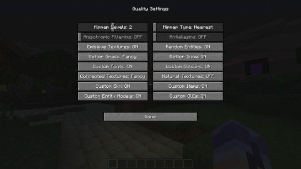 Optifine 1.17 Ultra HD Mod - 4