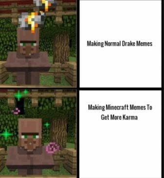 minecraft skins meme