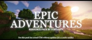 Epic Adventures 1.17 Resource Pack - main