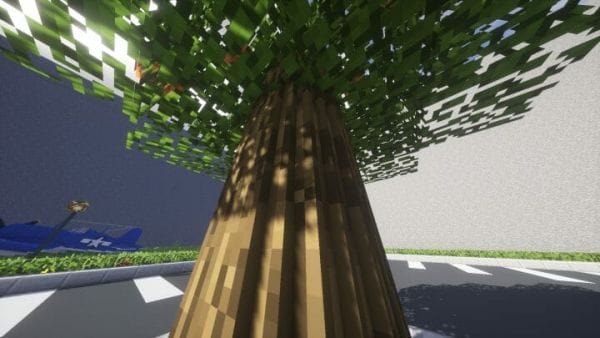 Round Trees Texture Pack 1.17.1