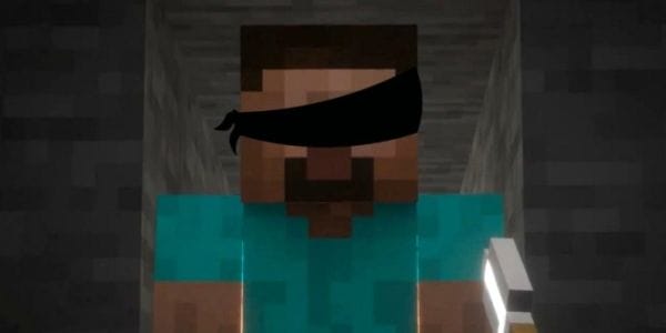 Minecraft Beaten Blindfolded Under an Hour - main