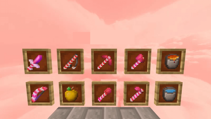 Candy Cane 16x 1.18 PvP Texture Pack - 1