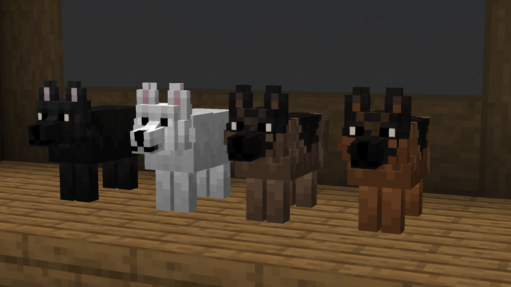 Better Dogs in Minecraft 1.19.3 → 1.18.1 Resource Pack Free