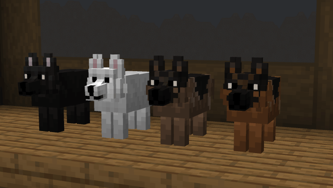Better Dogs in Minecraft 1.18.1 Resource Pack - 4