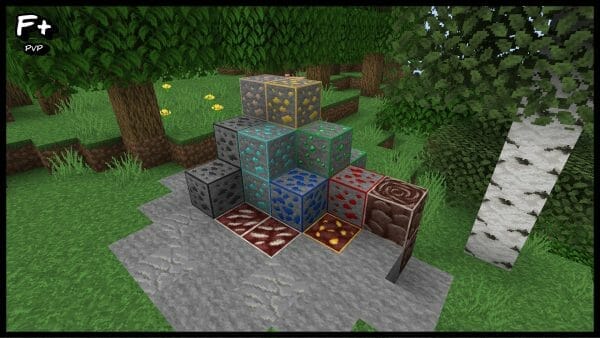 F+ 32x PvP Texture Pack 1.18.2 - 1