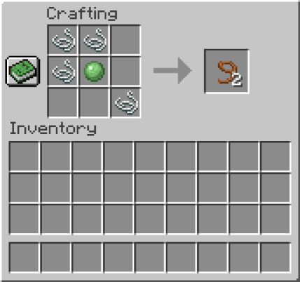 How to make a Lead in Minecraft - 2