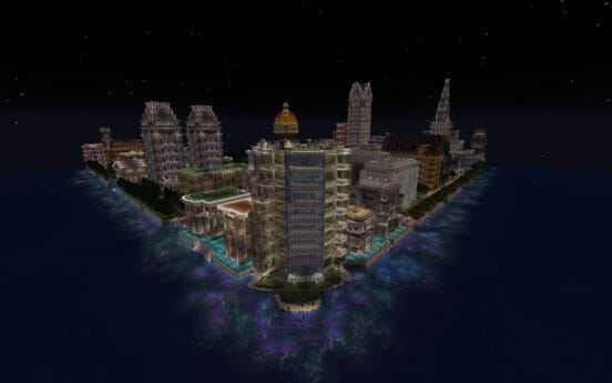 Radiant City Official 1.18.2 Minecraft Map - 2