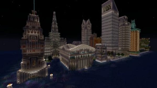 Radiant City Official 1.18.2 Minecraft Map - 3