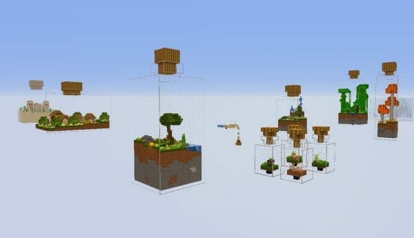 World In a Jar 1.18.2 Minecraft Map - 1
