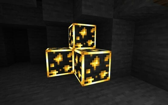 New Glowing Ores 1.19.2 Texture Pack - 3