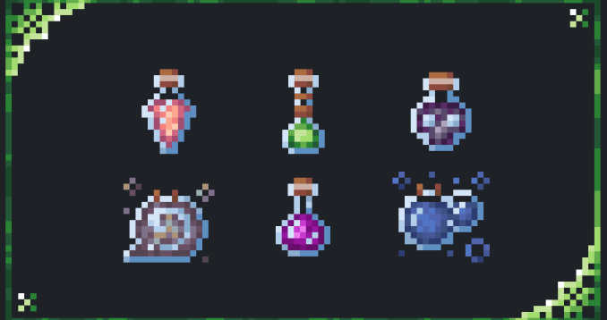 Xali's Potions 1.19.2 Texture Pack - 1