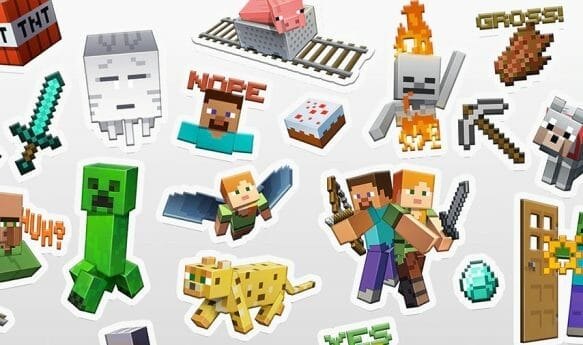 Most Amazing Minecraft Stickers for Collectors as Christmas Presents