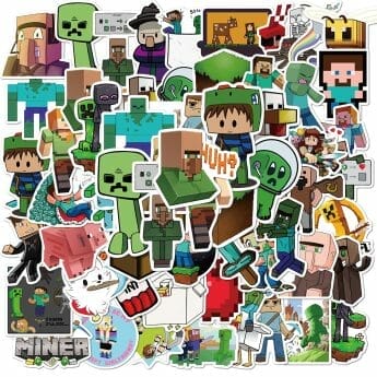 Most Amazing Minecraft Stickers for Collectors as Christmas Presents - 3