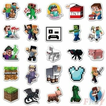 Most Amazing Minecraft Stickers for Collectors as Christmas Presents - 4