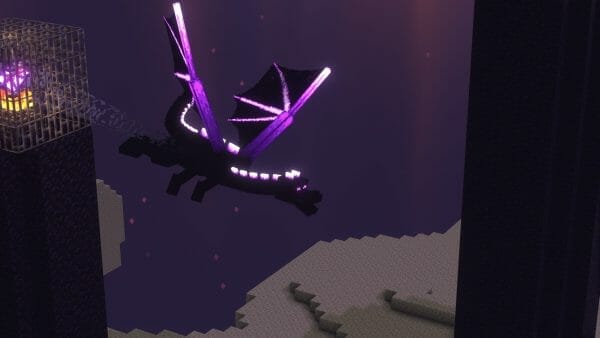 Glowing Ender Dragon 1.19.3 Texture Pack - 1